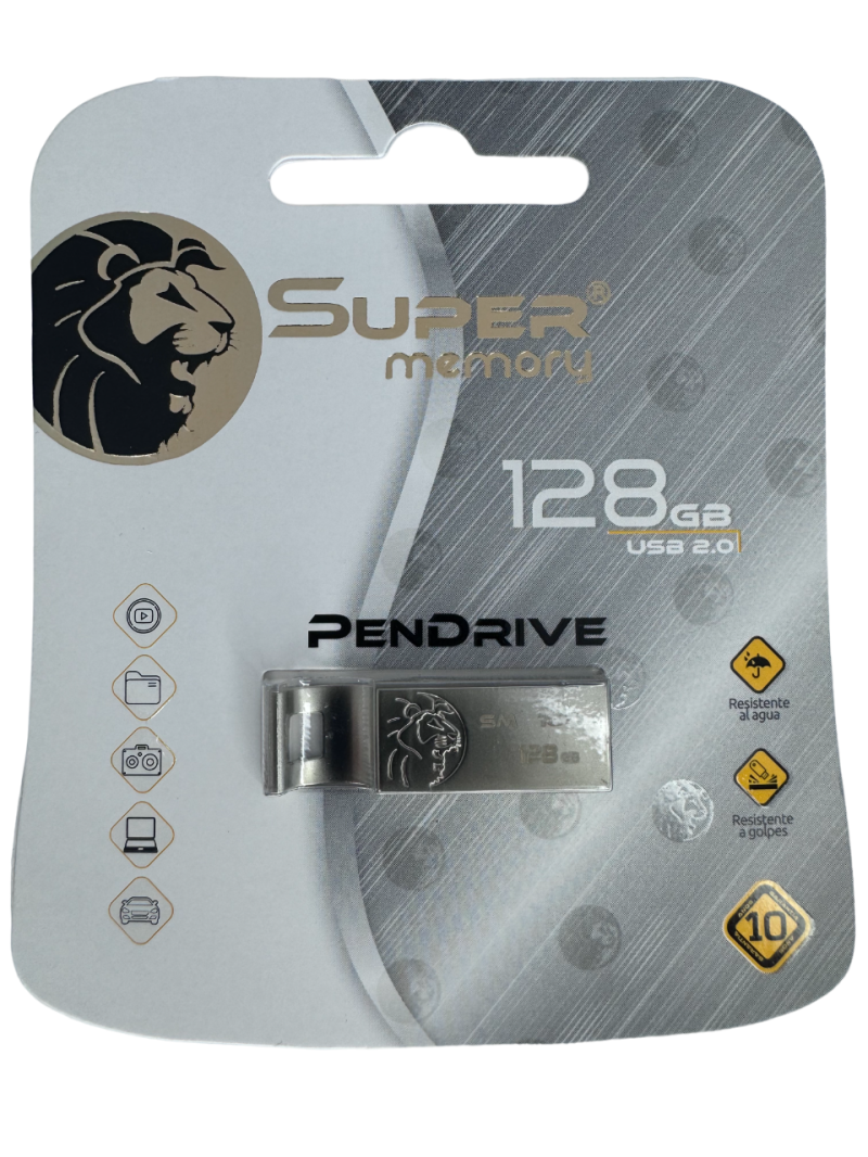 Comprar Memoria Usb 128 Gb Supermemory en Electroshopy
